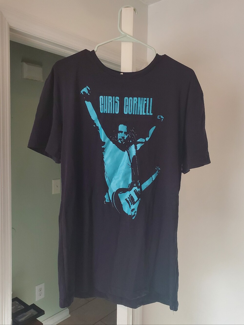 Chris Cornell Print T-Shirt